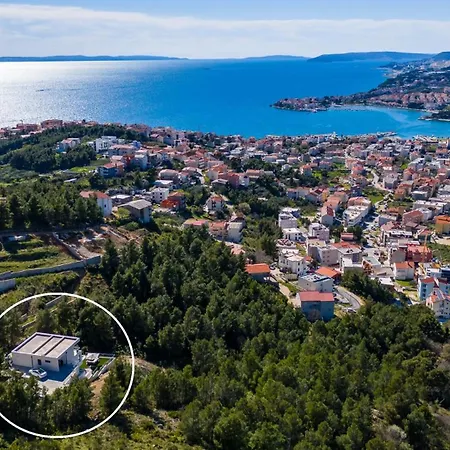 Sunset Split Overviewing Split And Bay Podstrana