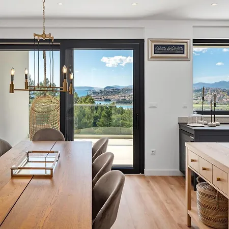 Sunset Split Overviewing Split And Bay Villa Podstrana