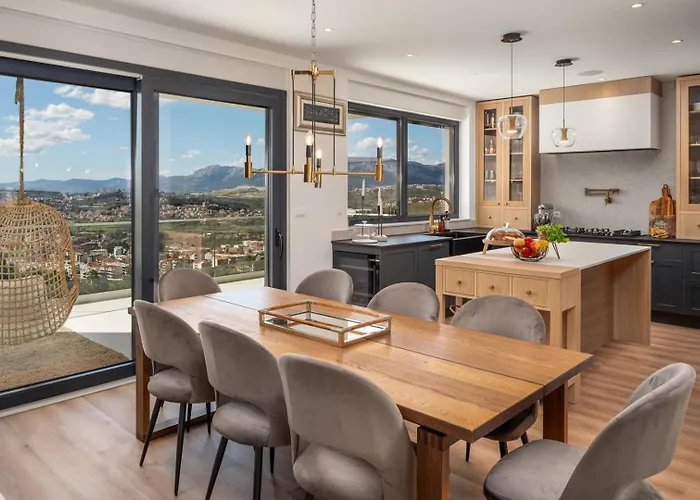 ヴィラ Sunset Split Overviewing Split And Bay *